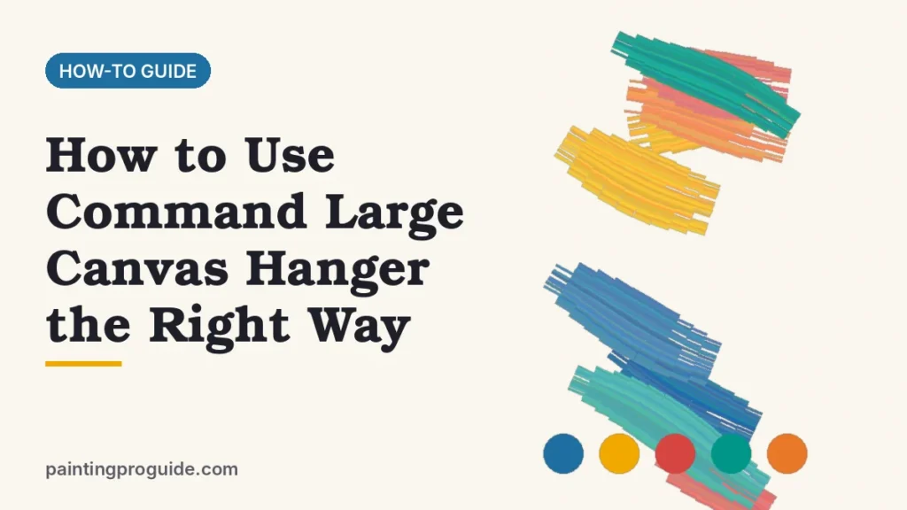How to Use Command Large Canvas Hanger the Right Way
