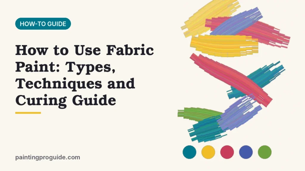 How to Use Fabric Paint: Types, Techniques and Curing Guide