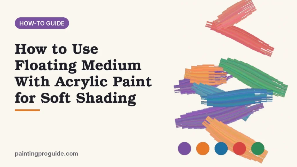 How to Use Floating Medium With Acrylic Paint for Soft Shading
