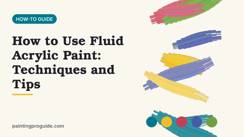 How to Use Fluid Acrylic Paint: Techniques and Tips