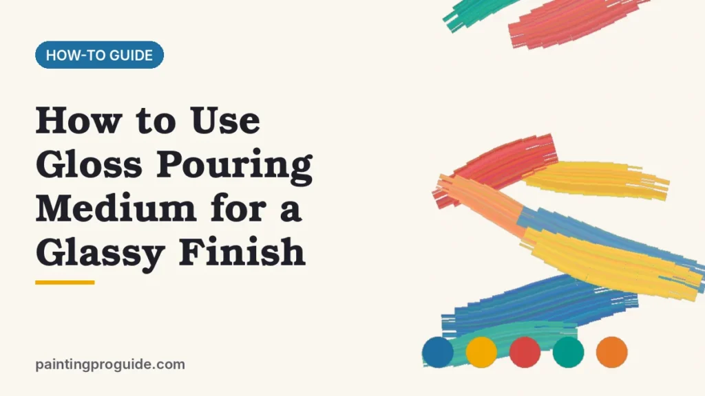 How to Use Gloss Pouring Medium for a Glassy Finish