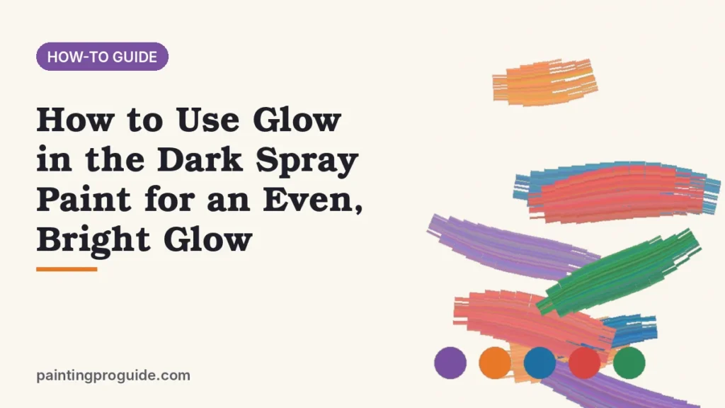 How to Use Glow in the Dark Spray Paint for an Even, Bright Glow