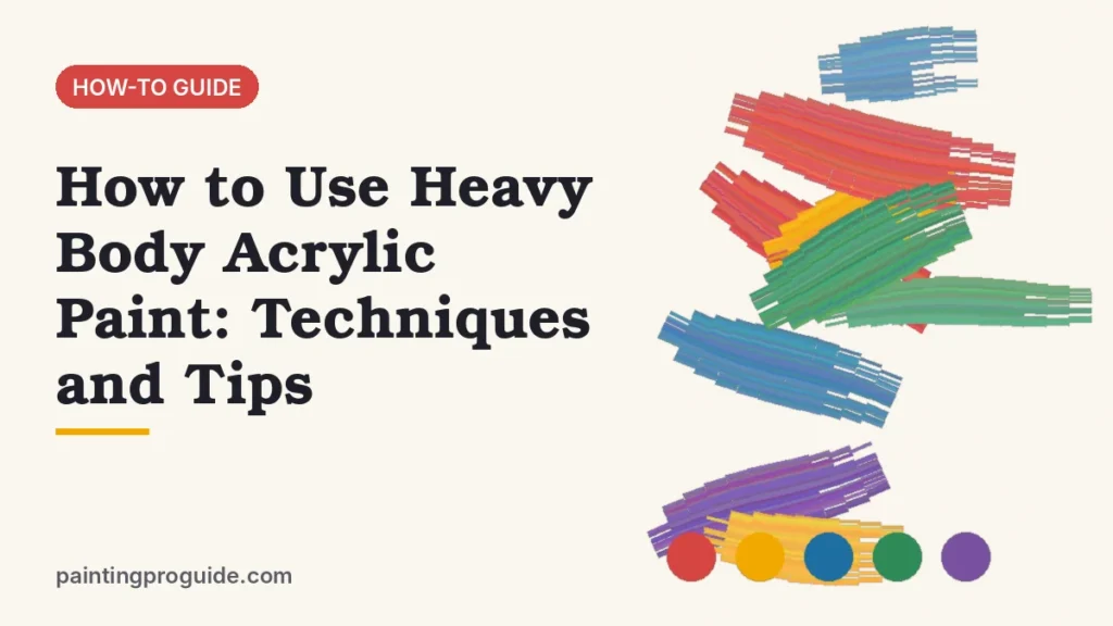 How to Use Heavy Body Acrylic Paint: Techniques and Tips