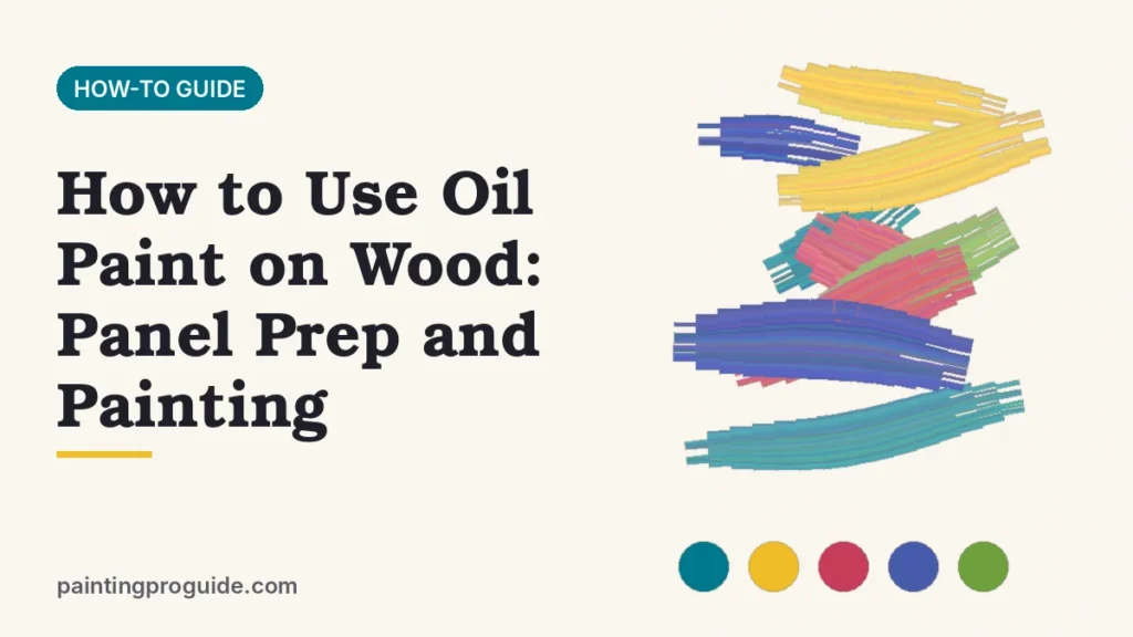 How to Use Oil Paint on Wood: Panel Prep and Painting
