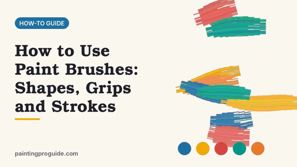 How to Use Paint Brushes: Shapes, Grips and Strokes