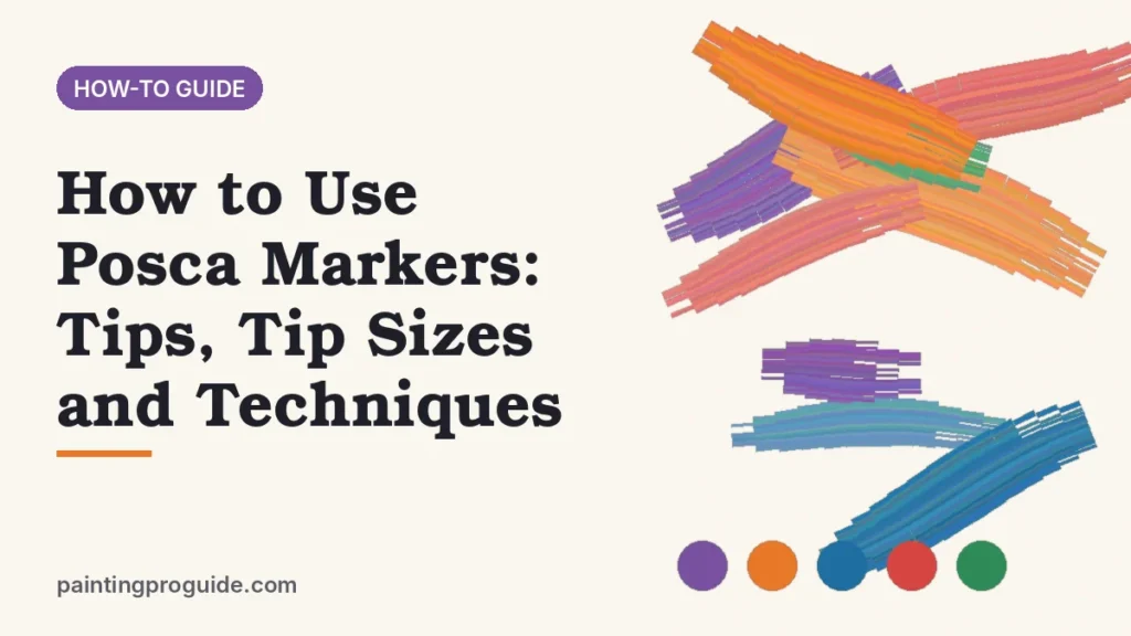 How to Use Posca Markers: Tips, Tip Sizes and Techniques