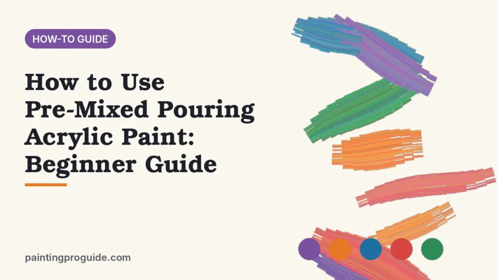 How to Use Pre-Mixed Pouring Acrylic Paint: Beginner Guide