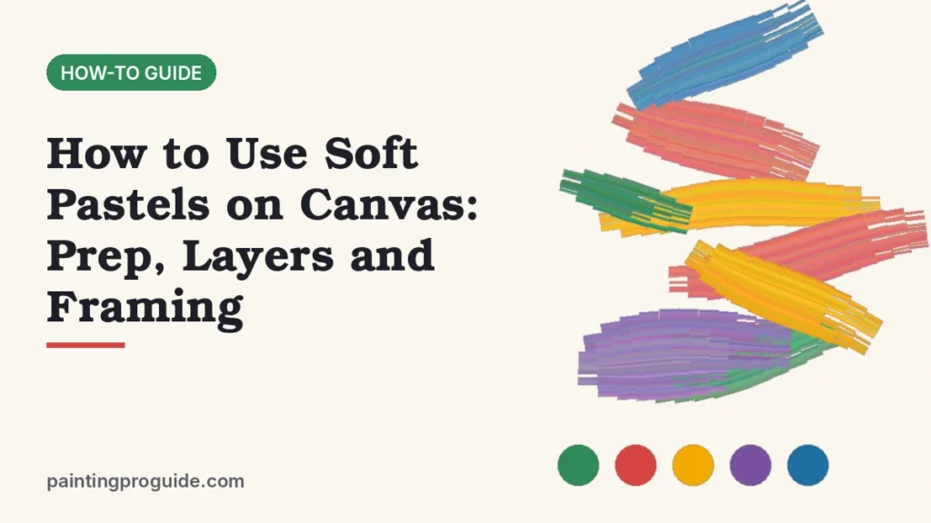 How to Use Soft Pastels on Canvas: Prep, Layers and Framing