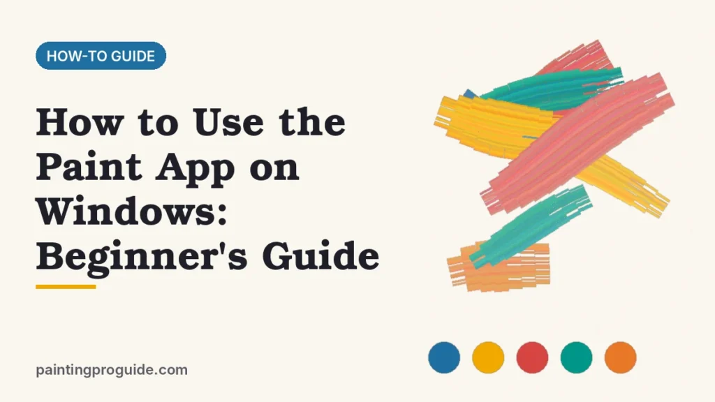 How to Use the Paint App on Windows: Beginner's Guide