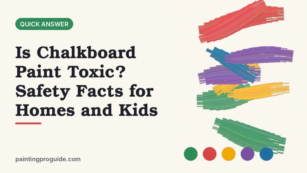 Is Chalkboard Paint Toxic? Safety Facts for Homes and Kids