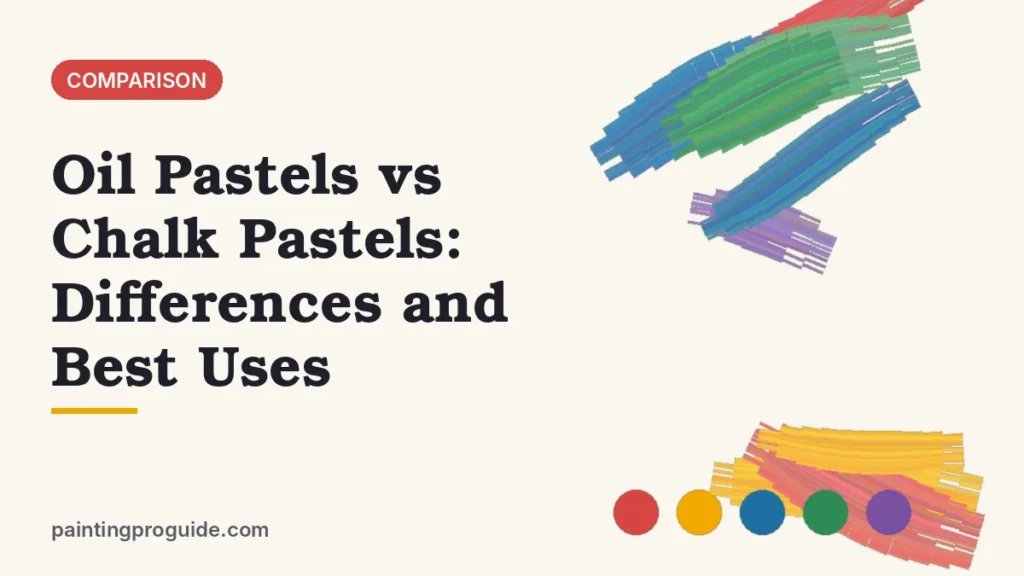 Oil Pastels vs Chalk Pastels: Differences and Best Uses