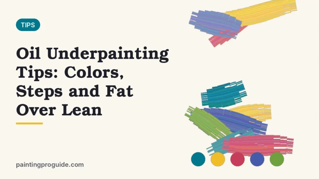 Oil Underpainting Tips: Colors, Steps and Fat Over Lean