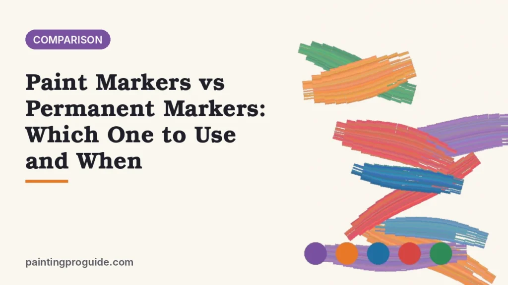 Paint Markers vs Permanent Markers: Which One to Use and When