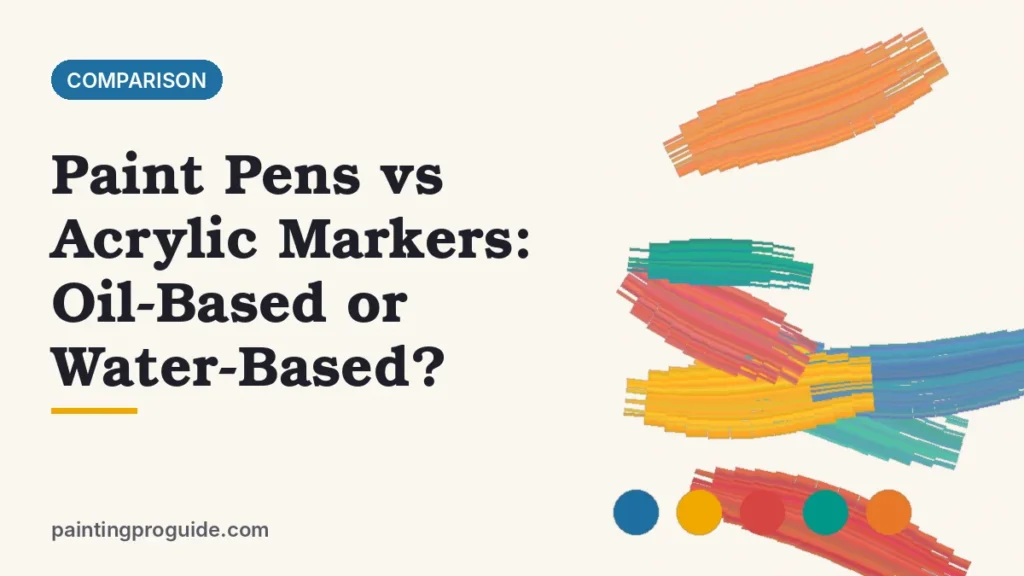 Paint Pens vs Acrylic Markers: Oil-Based or Water-Based?