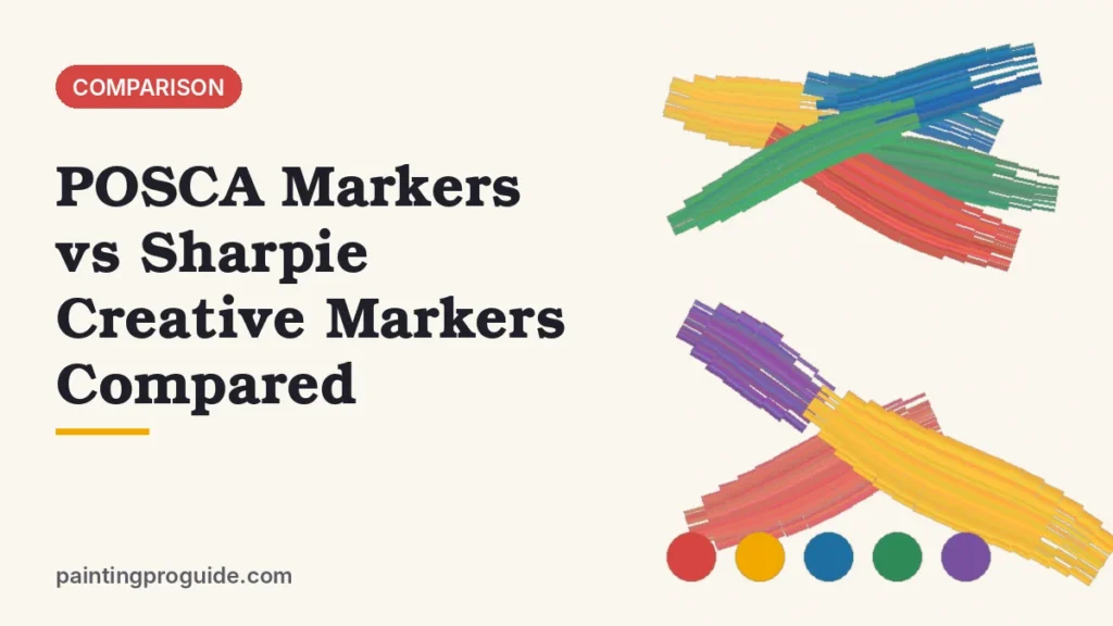 POSCA Markers vs Sharpie Creative Markers Compared