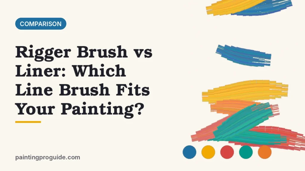 Rigger Brush vs Liner: Which Line Brush Fits Your Painting?