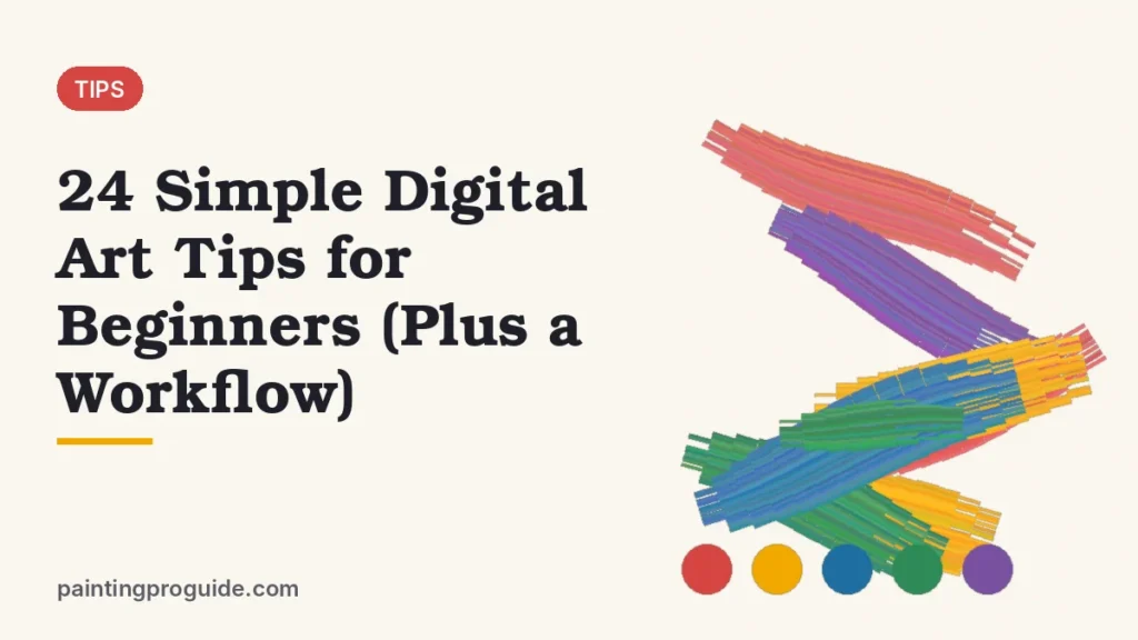 24 Simple Digital Art Tips for Beginners (Plus a Workflow)