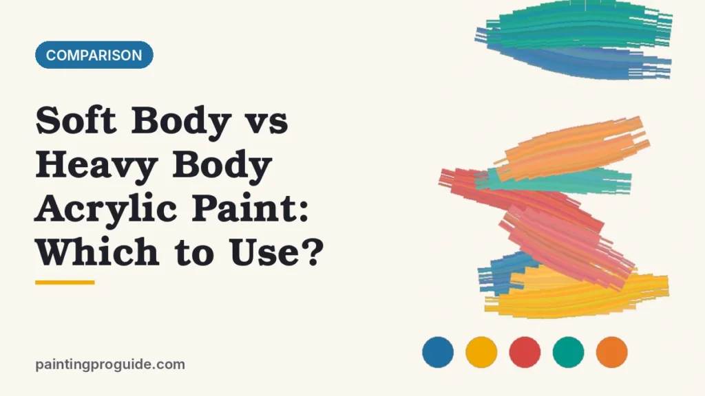 Soft Body vs Heavy Body Acrylic Paint: Which to Use?