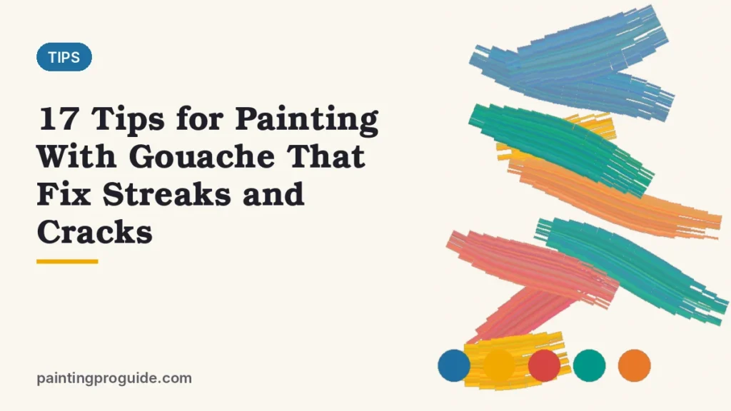 17 Tips for Painting With Gouache That Fix Streaks and Cracks