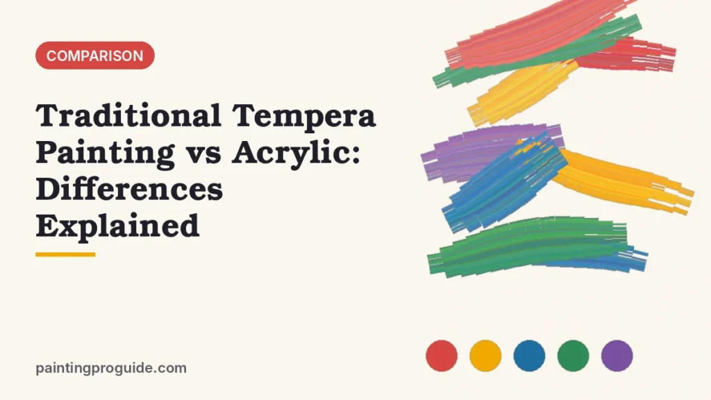 Traditional Tempera Painting vs Acrylic: Differences Explained