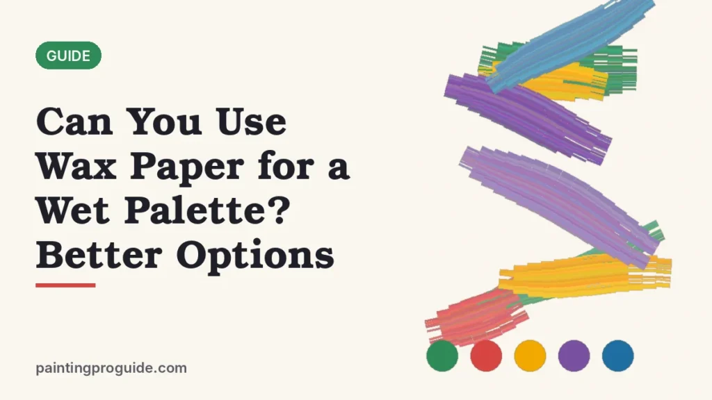 Can You Use Wax Paper for a Wet Palette? Better Options