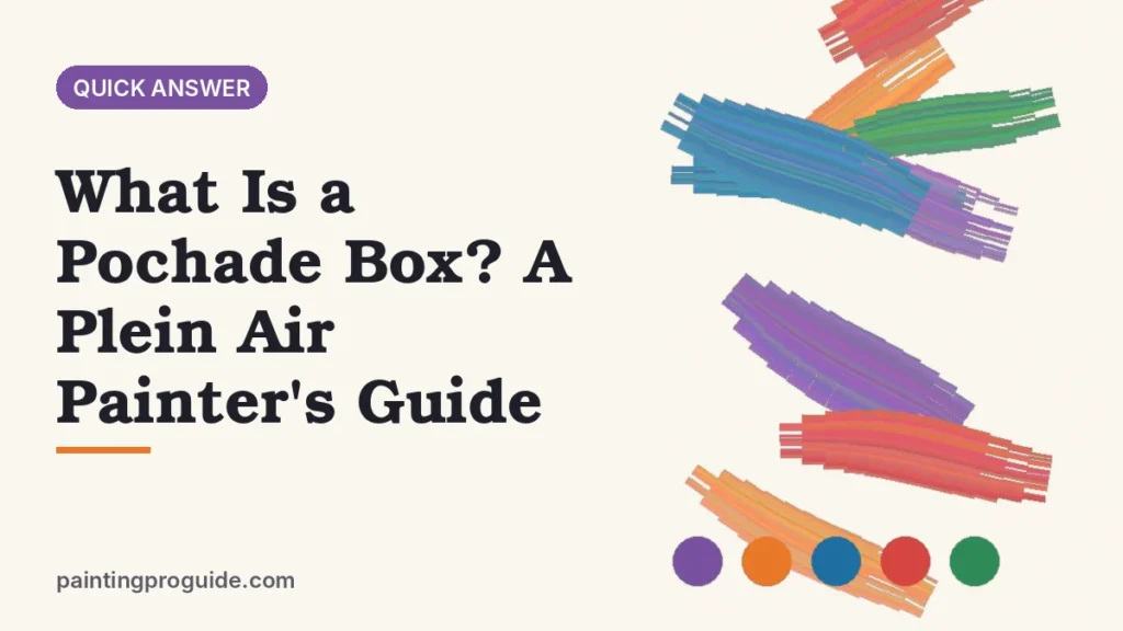 What Is a Pochade Box? A Plein Air Painter's Guide