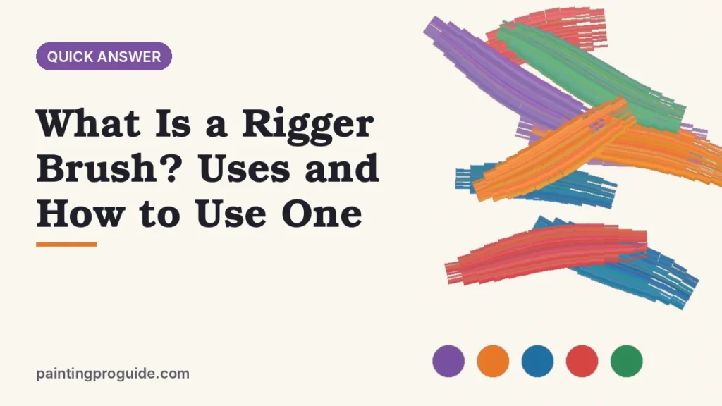 What Is a Rigger Brush? Uses and How to Use One