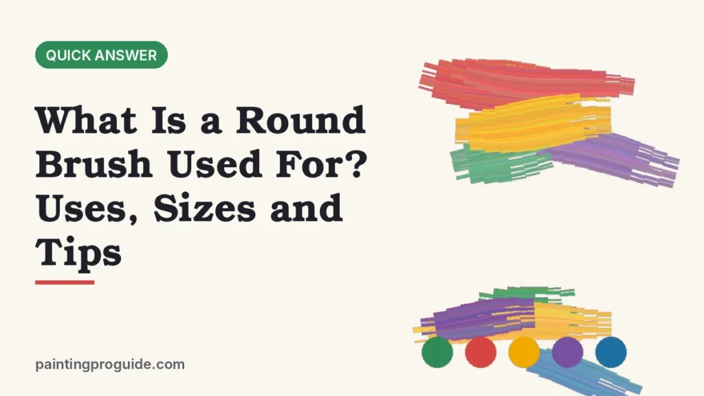 What Is a Round Brush Used For? Uses, Sizes and Tips
