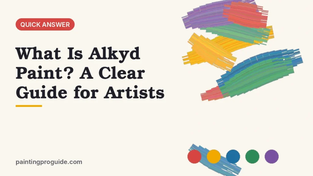 What Is Alkyd Paint? A Clear Guide for Artists
