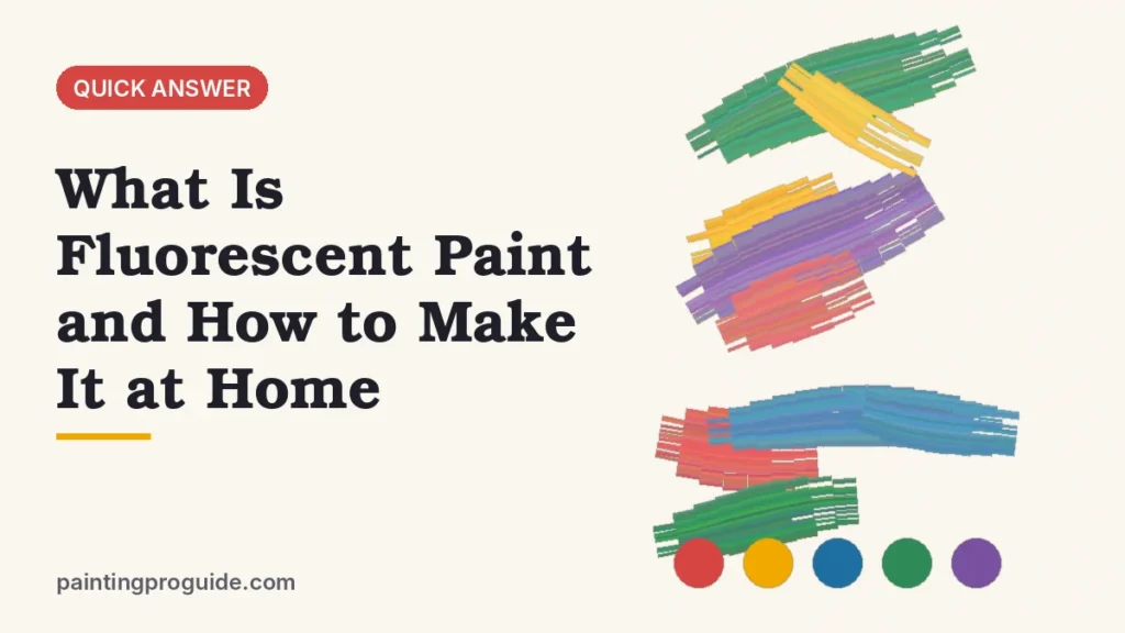 What Is Fluorescent Paint and How to Make It at Home