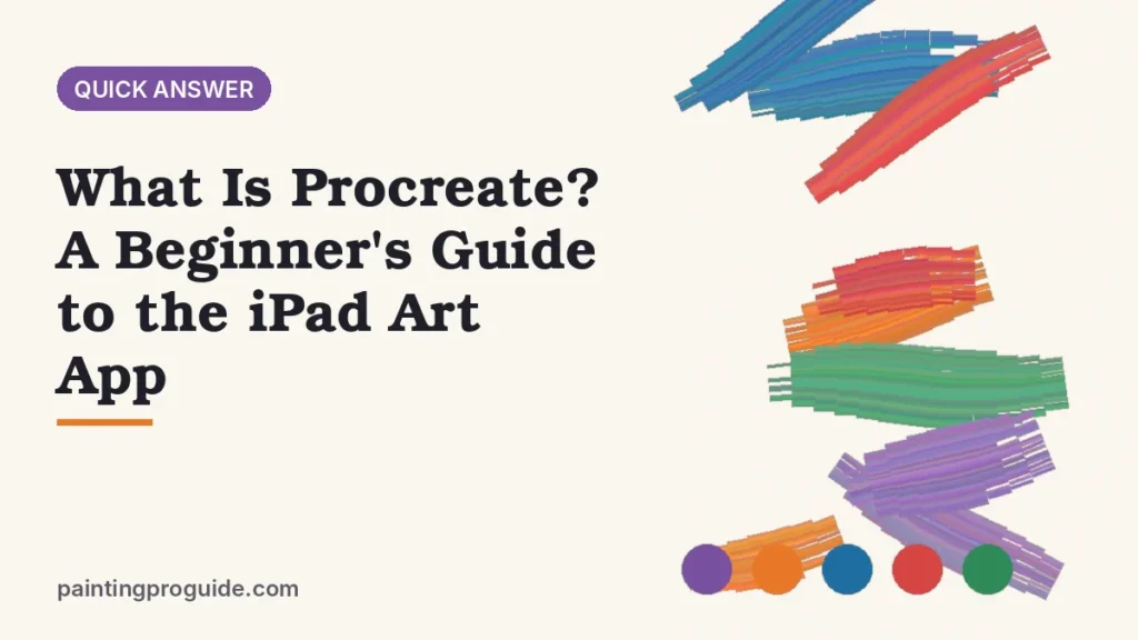 What Is Procreate? A Beginner's Guide to the iPad Art App