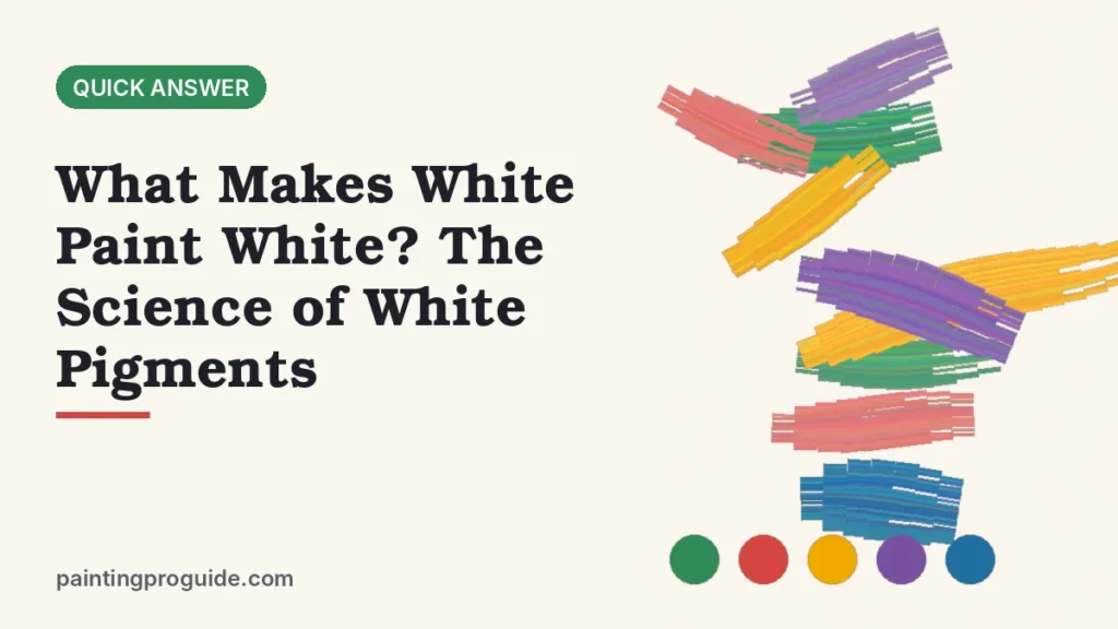 What Makes White Paint White? The Science of White Pigments