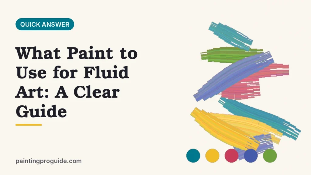 What Paint to Use for Fluid Art: A Clear Guide