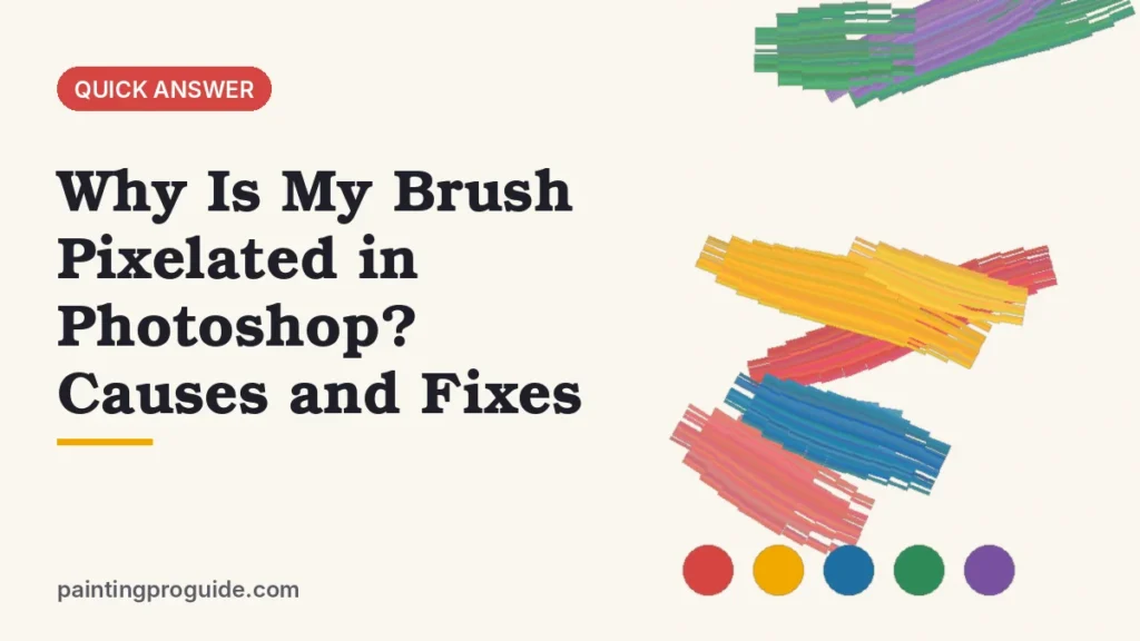 Why Is My Brush Pixelated in Photoshop? Causes and Fixes