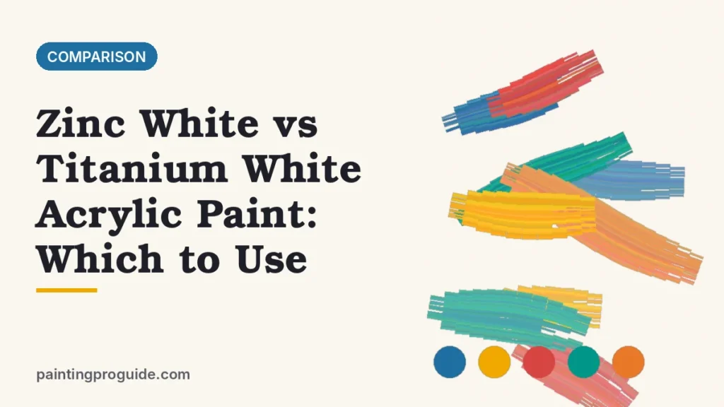 Zinc White vs Titanium White Acrylic Paint: Which to Use
